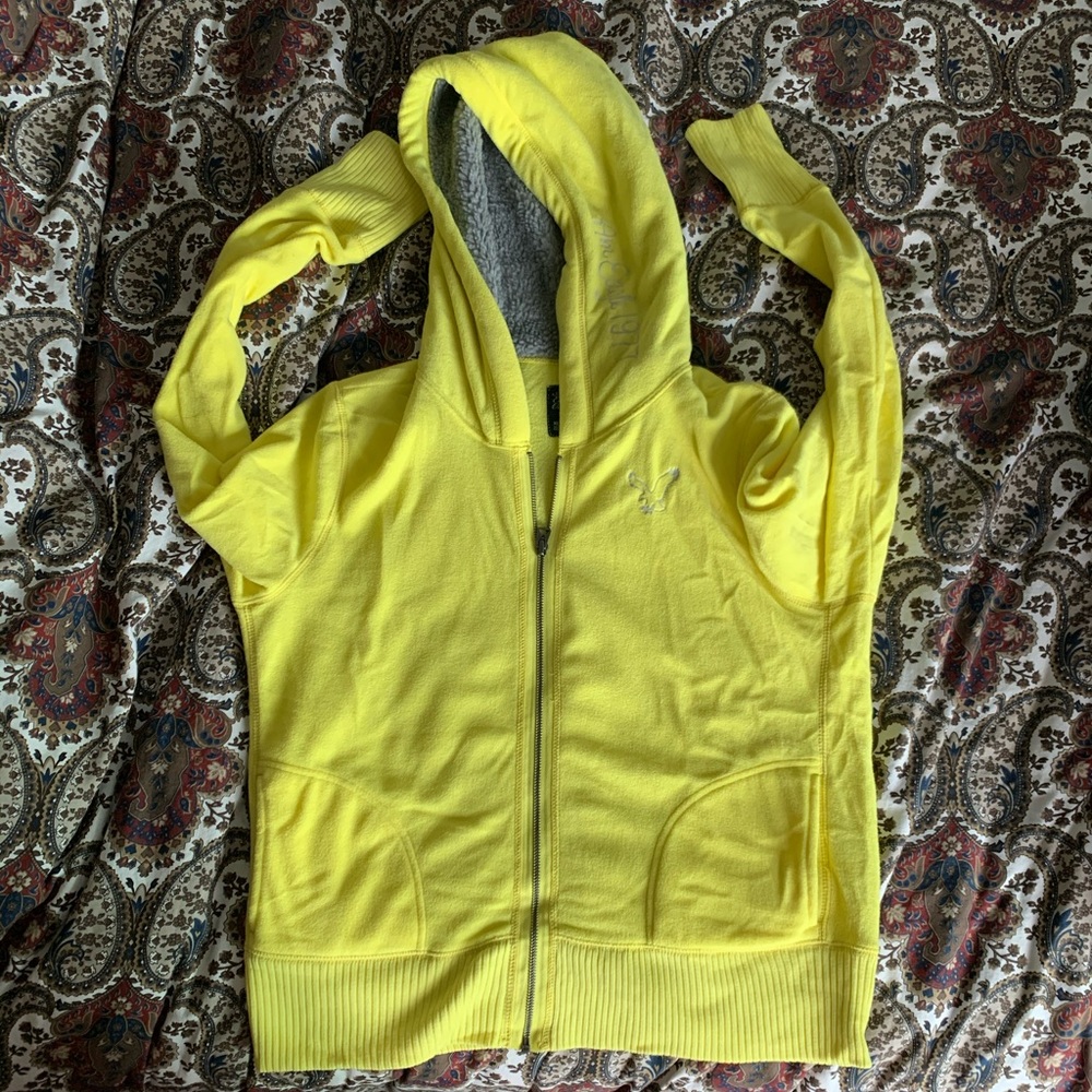 BNWT AE American Eagle Fleece Zip Up Size XL
